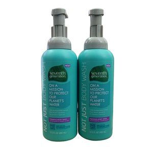 Lot of 2-Seventh Generation Body Wash Lavender and Cedarwood scent 13.5 OZ